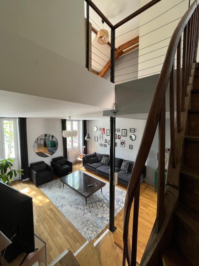 Duplex De Charme En Centre Ville Avec Terrasse Brive-la-Gaillarde Exteriör bild
